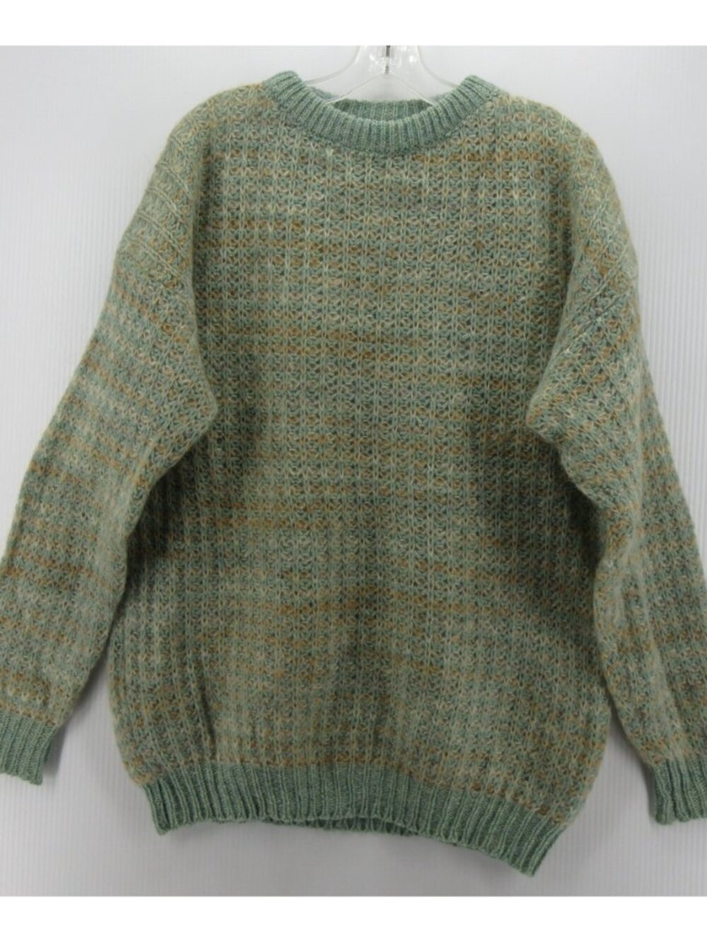 VINTAGE Pitlochry Knitwear Sweater XL Mohair Wool Scotland Hand Made